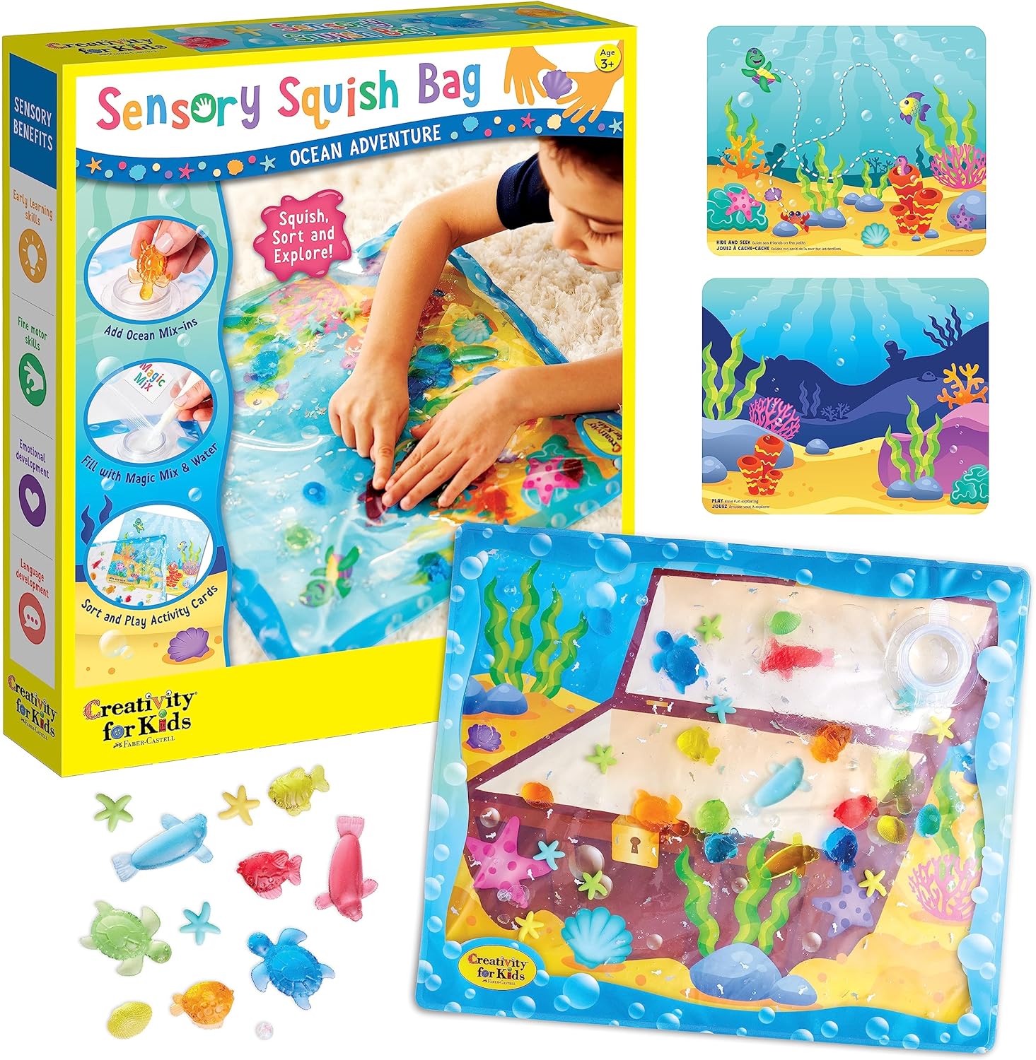 Sensory Squish Bag - Ocean Adventure by Faber-Castell #6403000