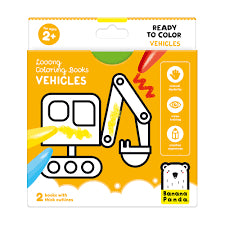 Looong Coloring Book: Vehicles by Banana Panda #50154