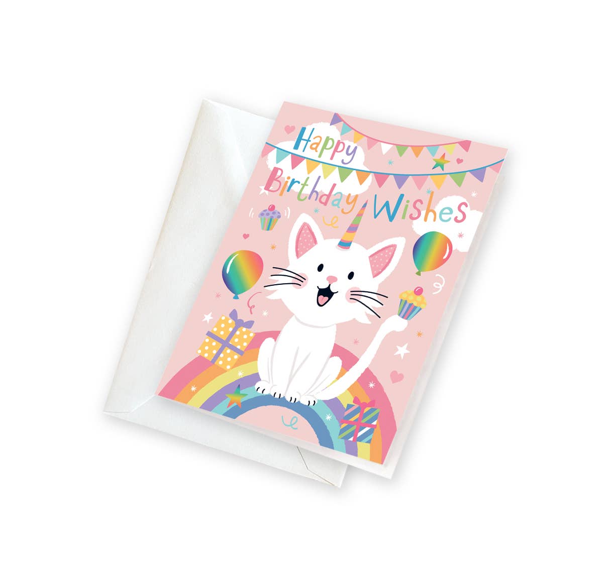 Gift Enclosures - Birthday Kitty