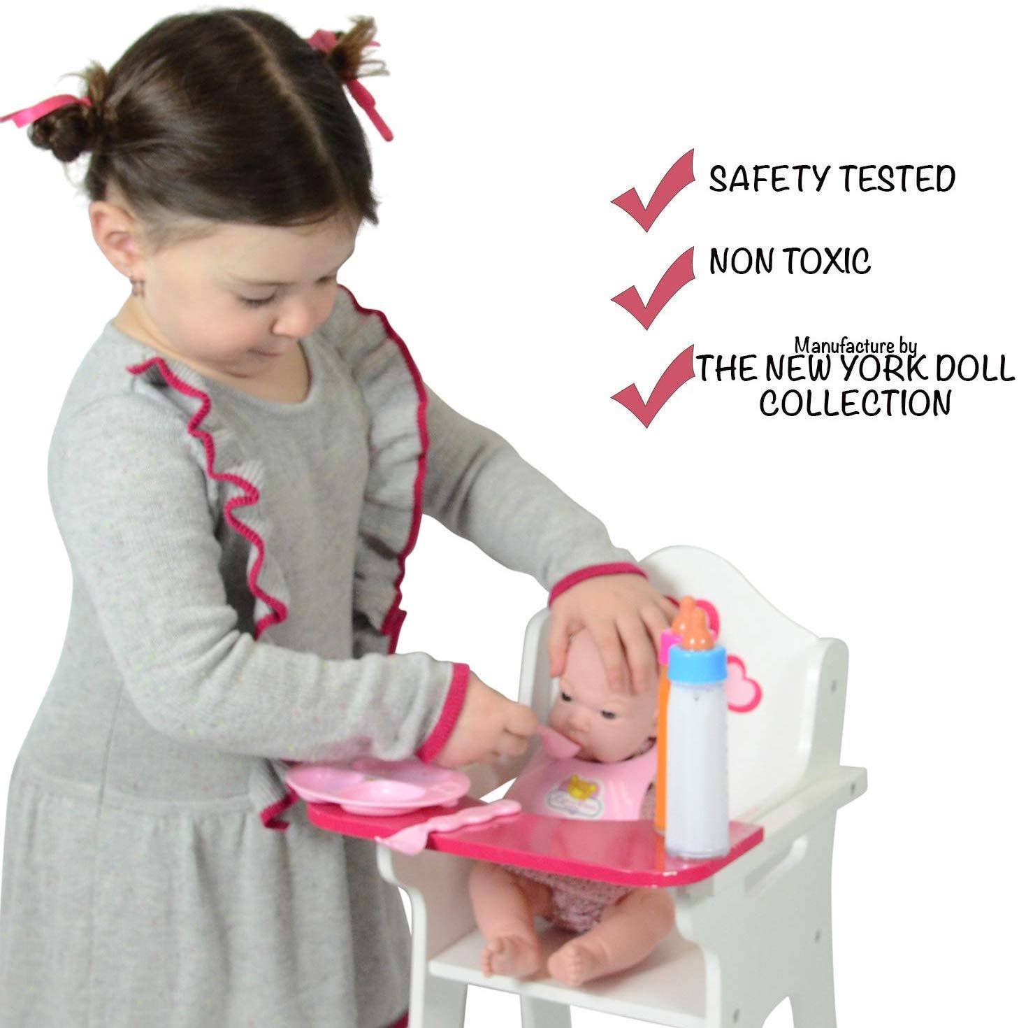 Love & Kisses Feeding Collection by New York Doll