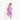 ZIP ROMPER - Lilac Ribbed