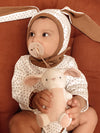 *NEW OPTIONS* Bitzy Pal Natural Rubber Pacifier & Plush: Bow