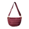 The Blake | Crescent Puffer Sling Bag | 14 Colors: Kelly Green