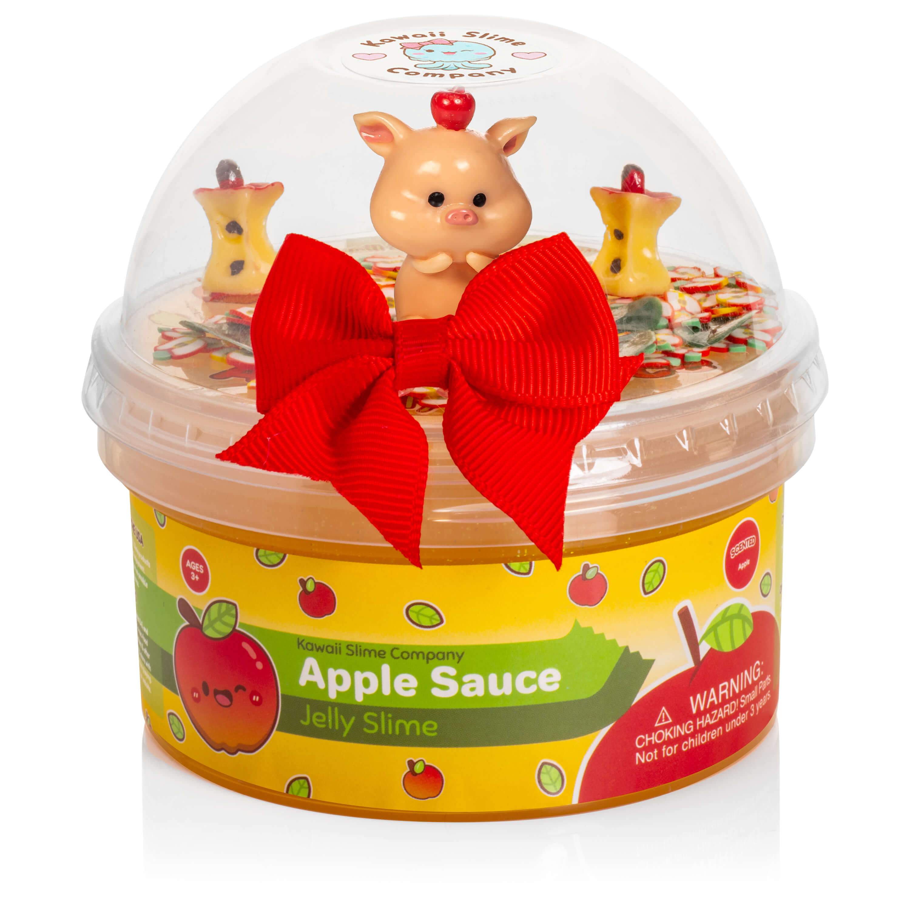 Apple Sauce Jelly Slime by Kawaii Slime