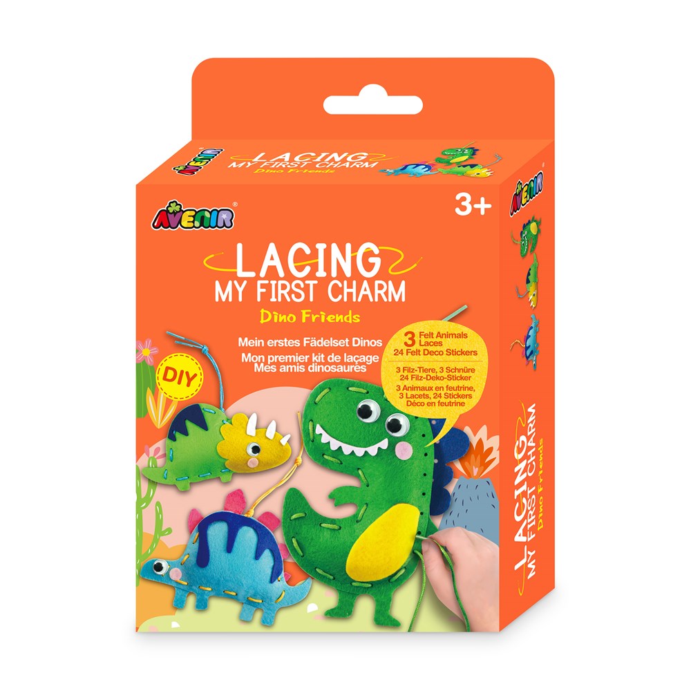 Lacing My First Charm: Dino Friends by AVENIR #7331798