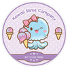 Cotton Candy Scented Ice Cream Pint Slime by Kawaii Slime