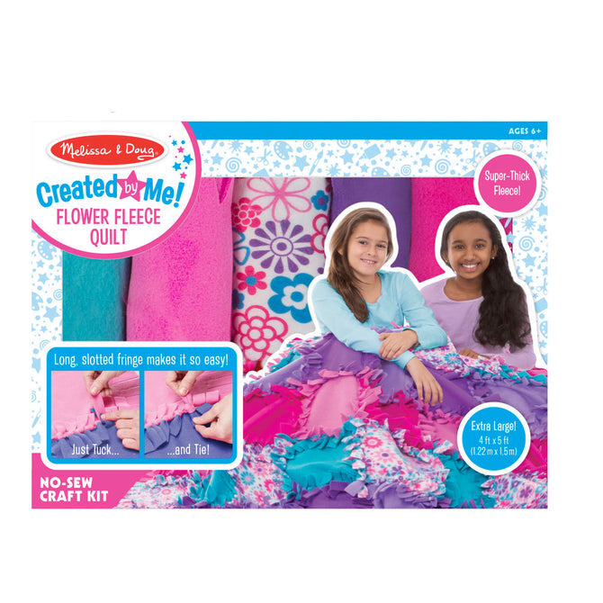 Created by Me - Flower Fleece Quilt by Melissa & Doug # 8561