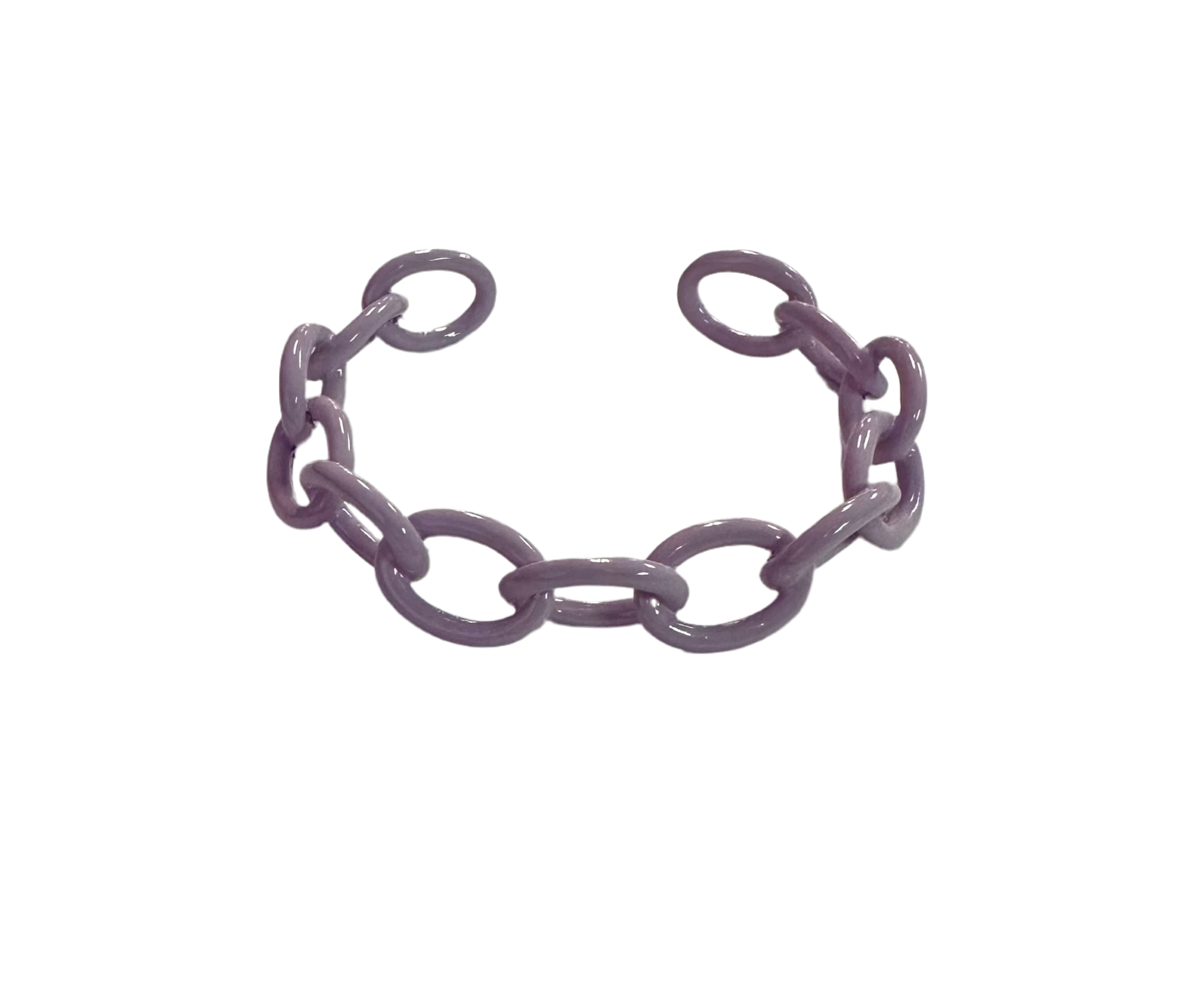 Chain Bracelet- Lavender by OMG Blings #ABR078LV