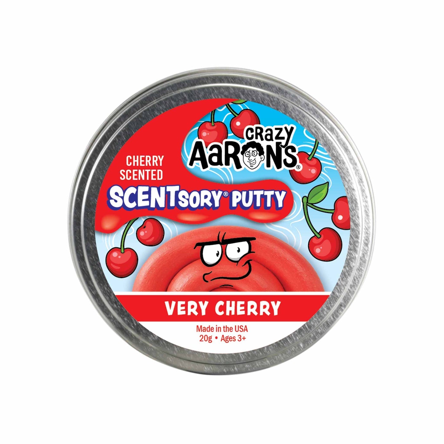 SCENTsory Very Cherry 2.75” Thinking Putty by Crazy Aaron’s #SCN-CY055