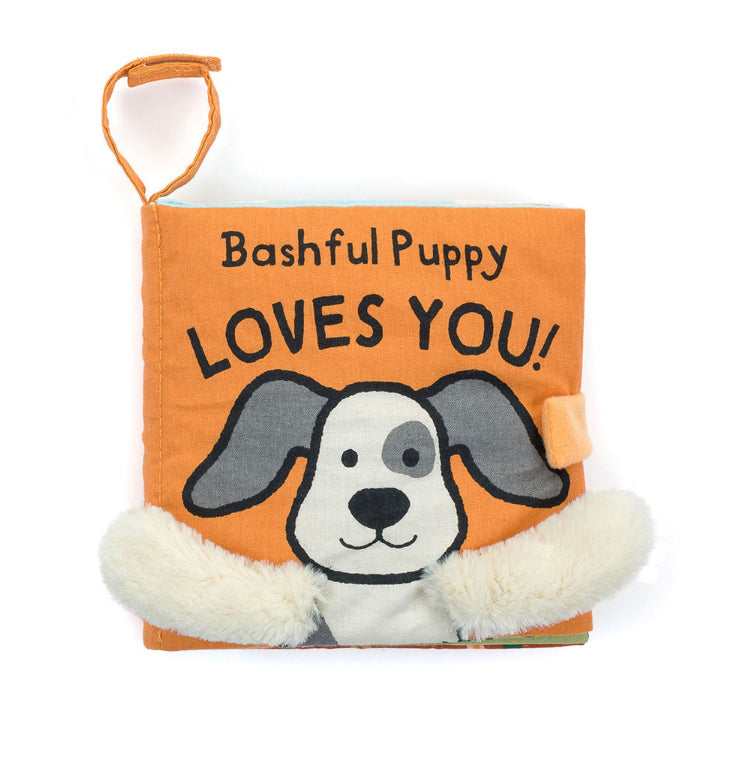 Bashful Puppy Loves You Book by Jellycat #BK4BPLY