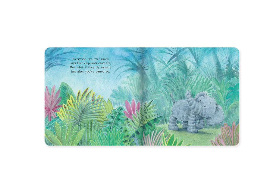 Elephants Can’t Fly Book by Jellycat #BK4ECFUS