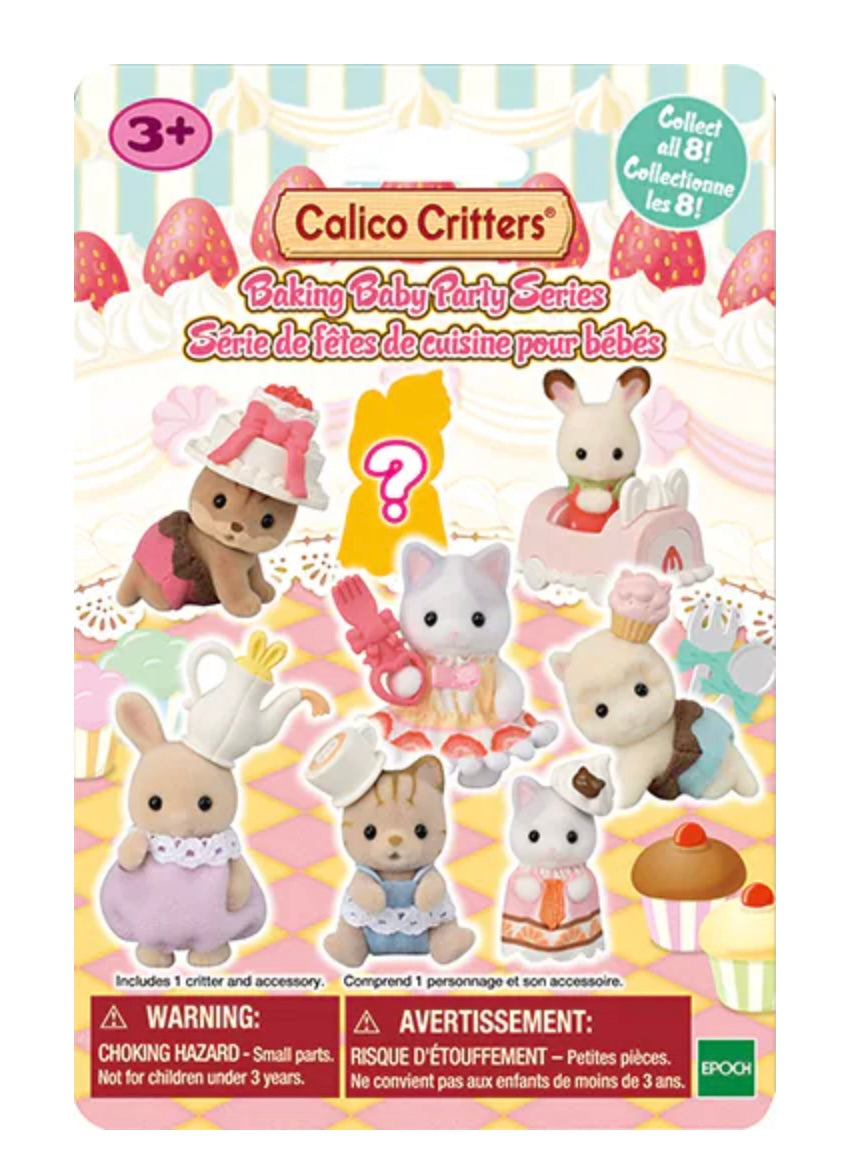 Baby Collectibles Baby Cake Party Series Blind Bag by Calico Critters #CC2199