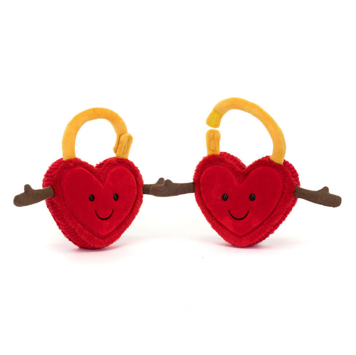 Amuseables Val & Tina Love Locks by Jellycat #A4LLO