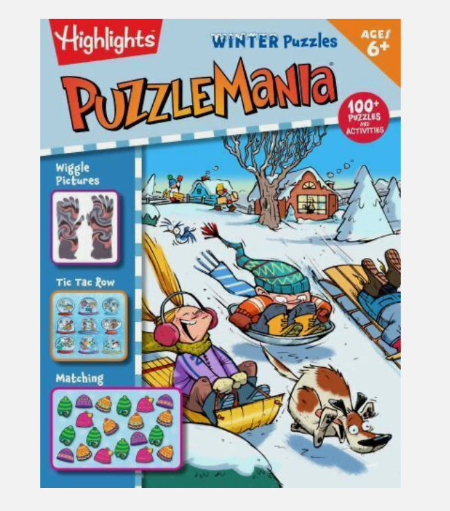 Winter Puzzle Mania by Highlights