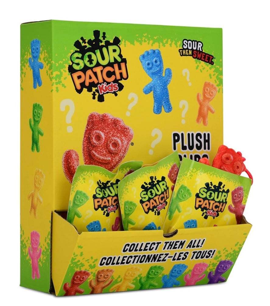 Sour Patch Kids Plush Clips Blind Box by Iscream