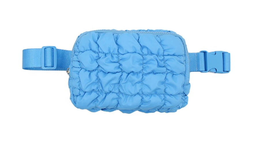 Blue Puffer Waist Bag by Mavi #8207
