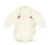 Bashful Red Love Heart Bunny Little (Small) by Jellycat #BB6LOVE