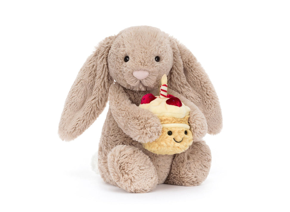Bashful Beige Bunny 'Birthday' by Jellycat #BAS3BEBB
