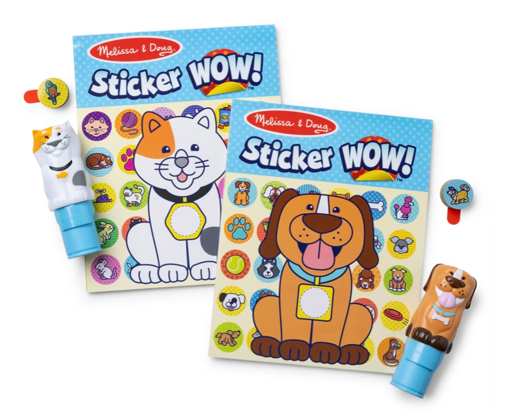 Sticker WOW! Sticker Stamper & Activity Pad - Pets Value Pack by Melissa & Doug # 32016