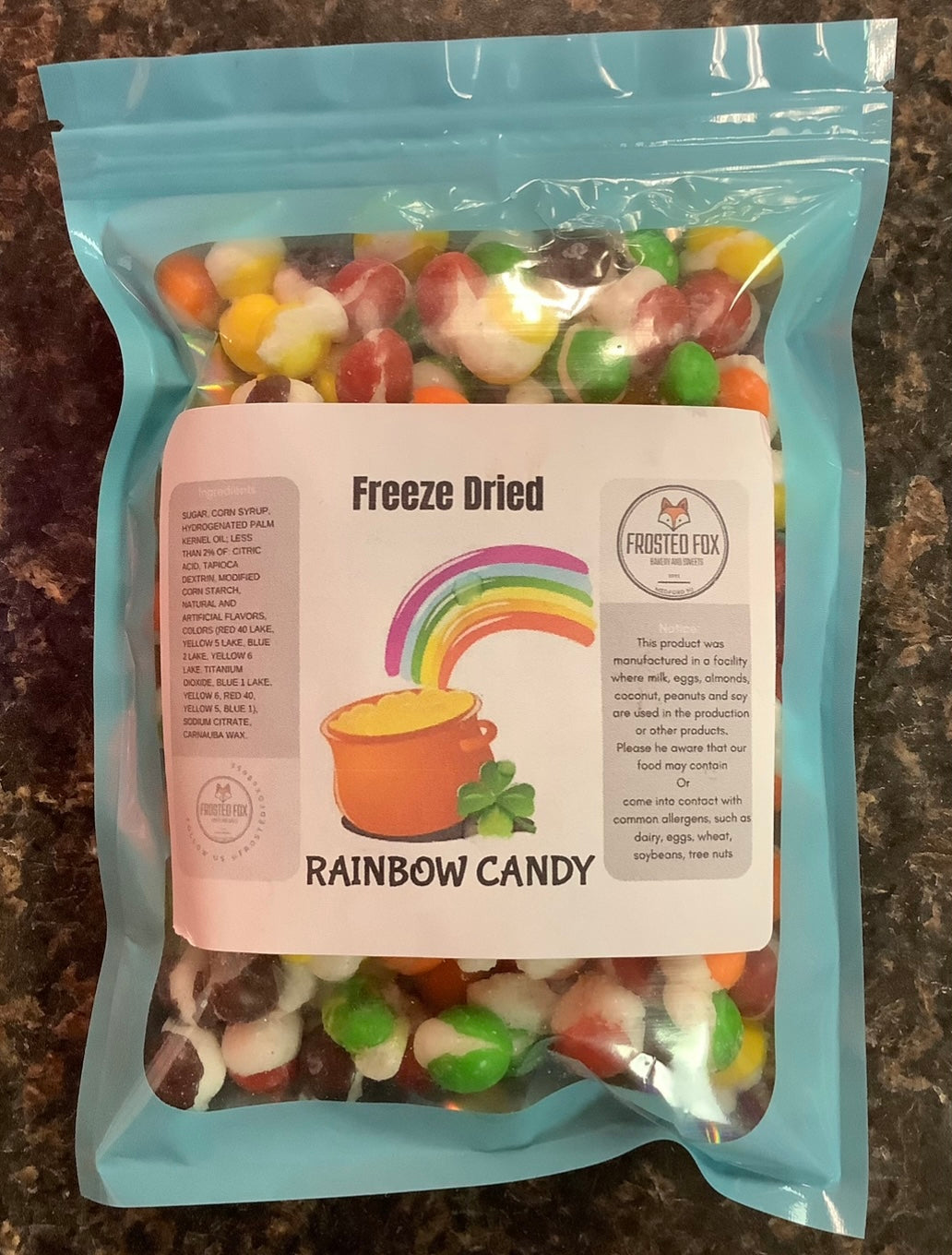 Freeze Dried Rainbow Fruit Candy By Frosted Fox