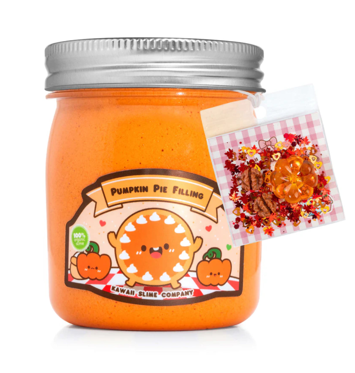 Pumpkin Pie Filling Butter Slime by Kawaii Slime