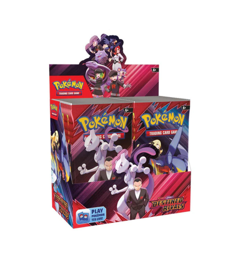Pokémon Scarlet & Violet Destined Rivals Booster Pack Assortment 10 Cards