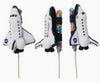 Lollyplush NASA Rocket w/ 14” Rainbow Lollipop