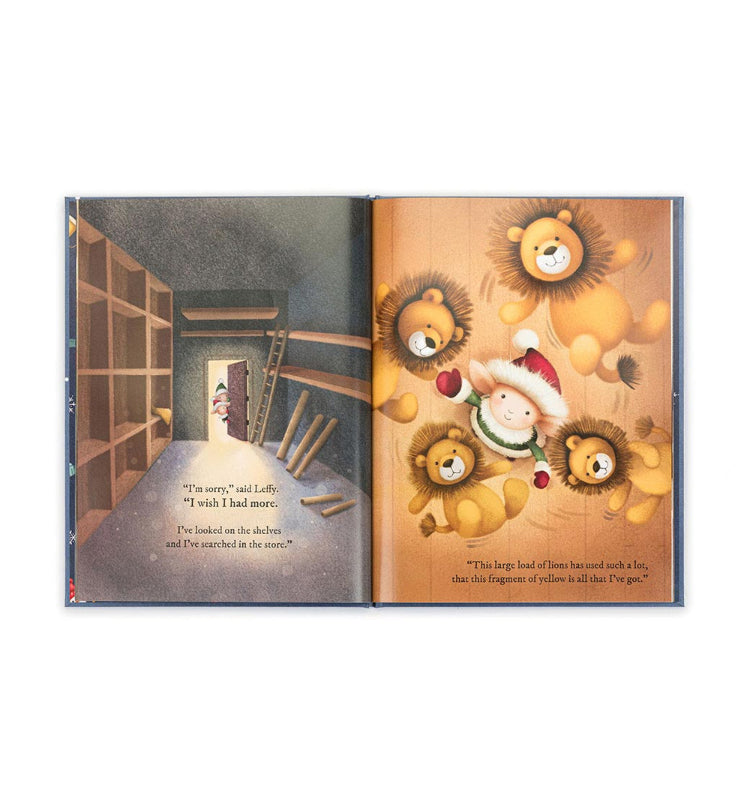 Eldo Elf And The Patchwork Bashful Bunny Book by Jellycat #BK4ELD
