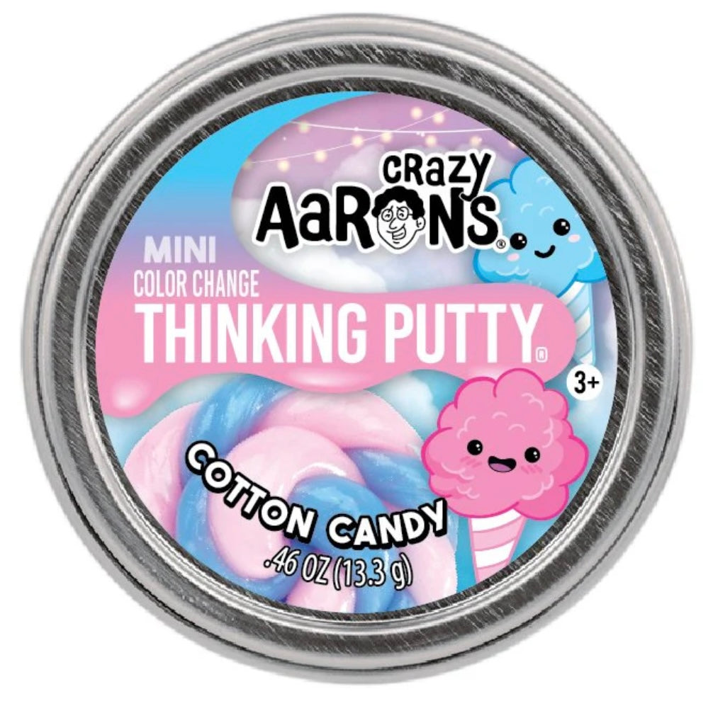 Cotton Candy Thinking Putty 2'' Tin by Crazy Aaron’s