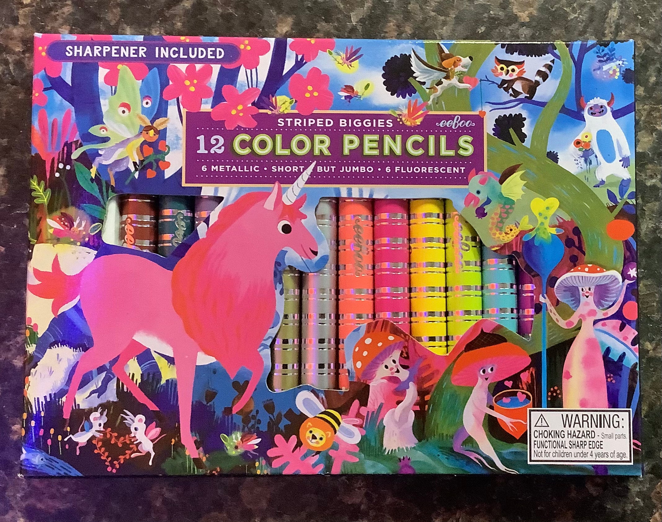 12 Colored Pencils by eeBoo