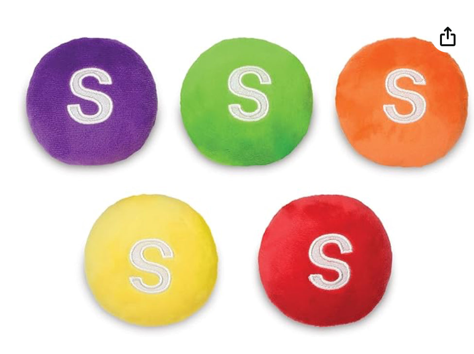 Skittles Plush by Iscream #780-3211