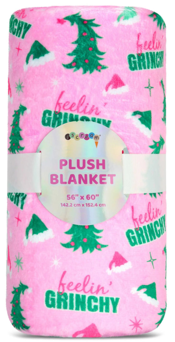 Feelin’ Grinchy Blanket by Iscream #7803858