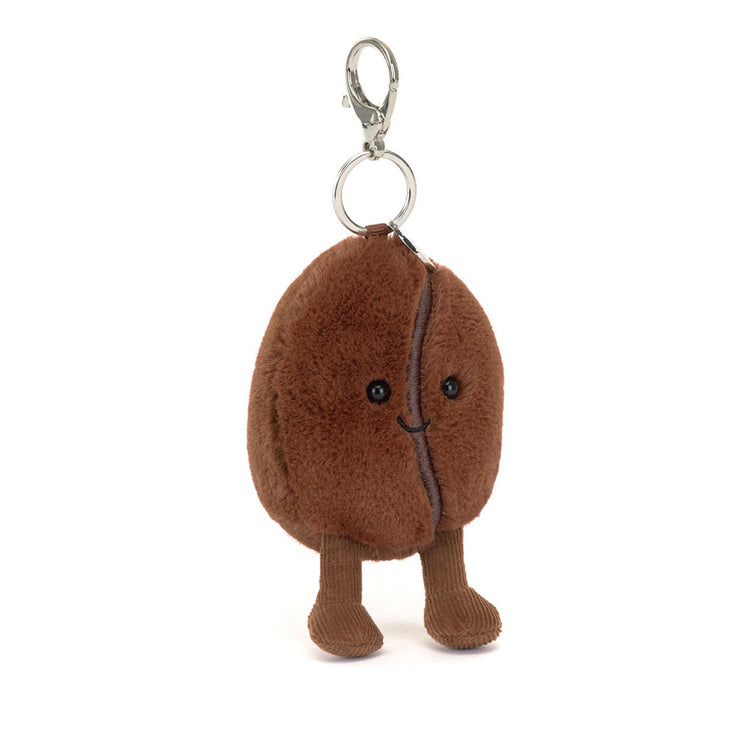 Amuseables Coffee Bean Bag Charm by Jellycat #ACB4BC
