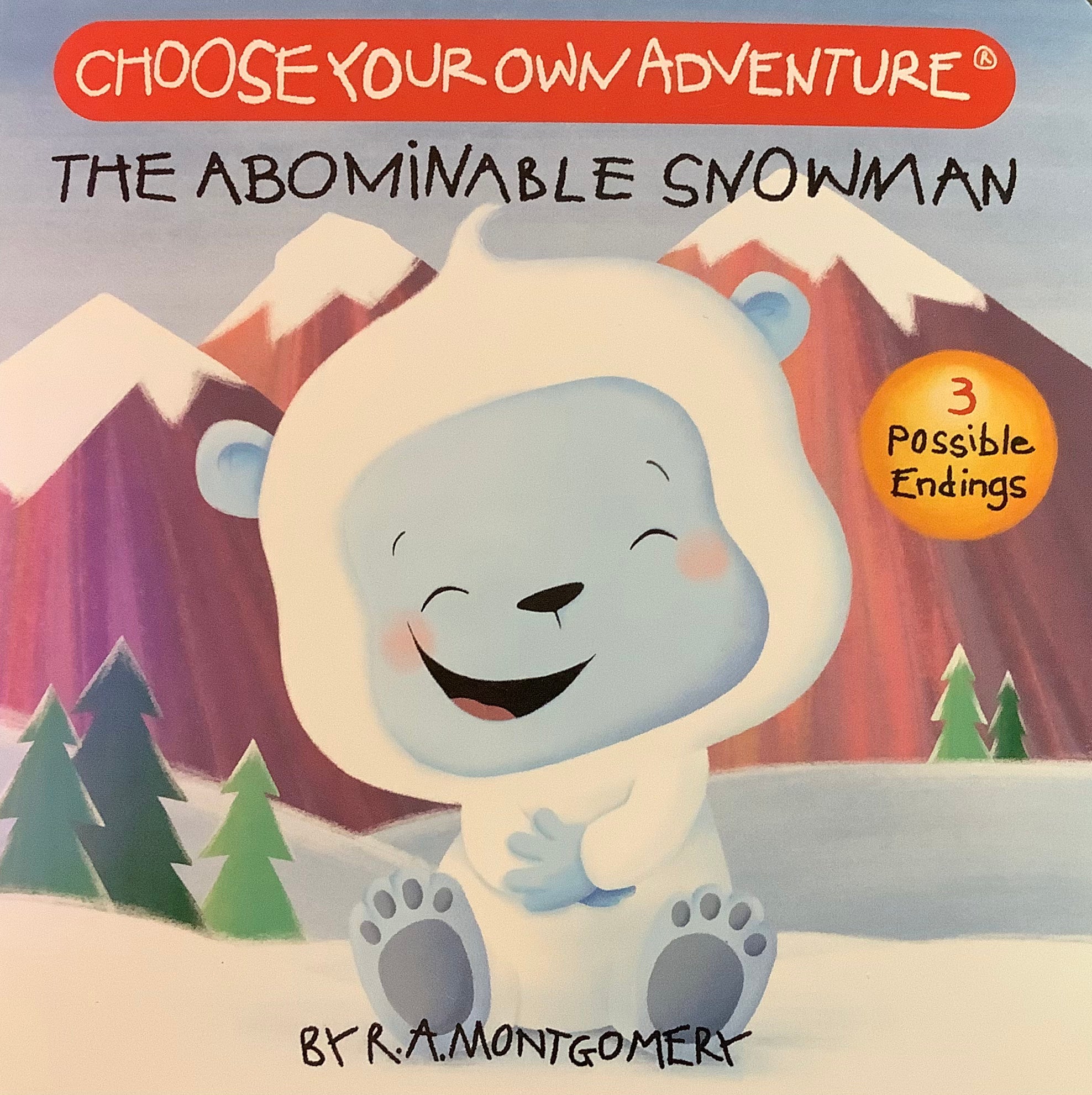 The Abominable Snowman Choose Your Own Adventure Board Book