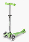 Micro Mini Deluxe Glow LED Plus Scooter - Icy Lime