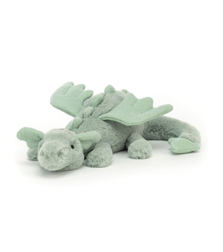 Little Sage Dragon by Jellycat #SAGE6DDL