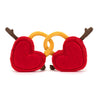 Amuseables Val & Tina Love Locks by Jellycat #A4LLO