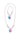 Galaxy Heart Necklace & Bracelet Set by Great Pretenders #86163