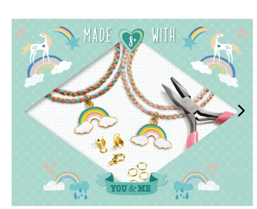 Made With You & Me- Rainbow Bracelet Kit by Djeco #DJ00014