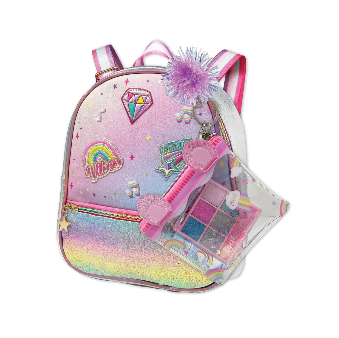 Good Vibes Stylish Beauty Mini Backpack, by Hot Focus #752GV