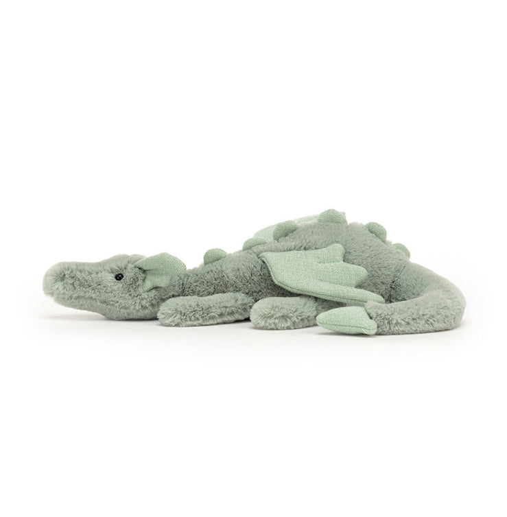 Little Sage Dragon by Jellycat #SAGE6DDL