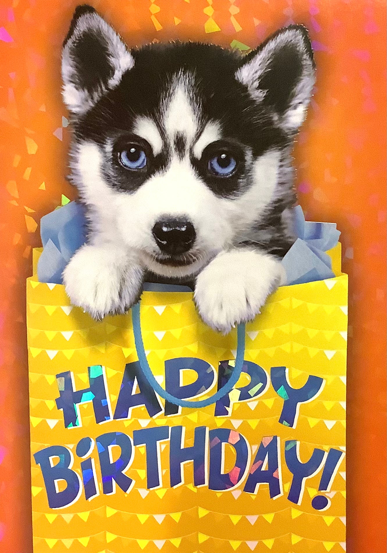 HOPE YOUR BIRTHDAY is PAWSOME! Birthday Card by Peaceable Kingdom