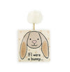 If I Were A Bunny Board Book (Beige) by Jellycat