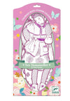 Les Demoiselles Fashion Coloring Rosemary & Friends by Djeco #DJ09551