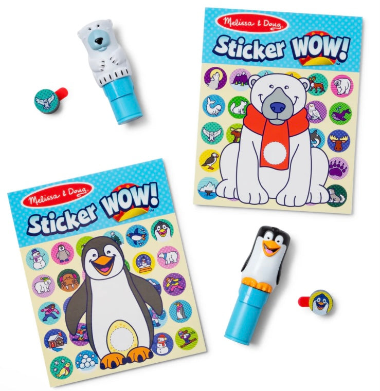 Sticker WOW! Sticker Stamper & Activity Pad - Winter Value Pack by Melissa & Doug # 50849