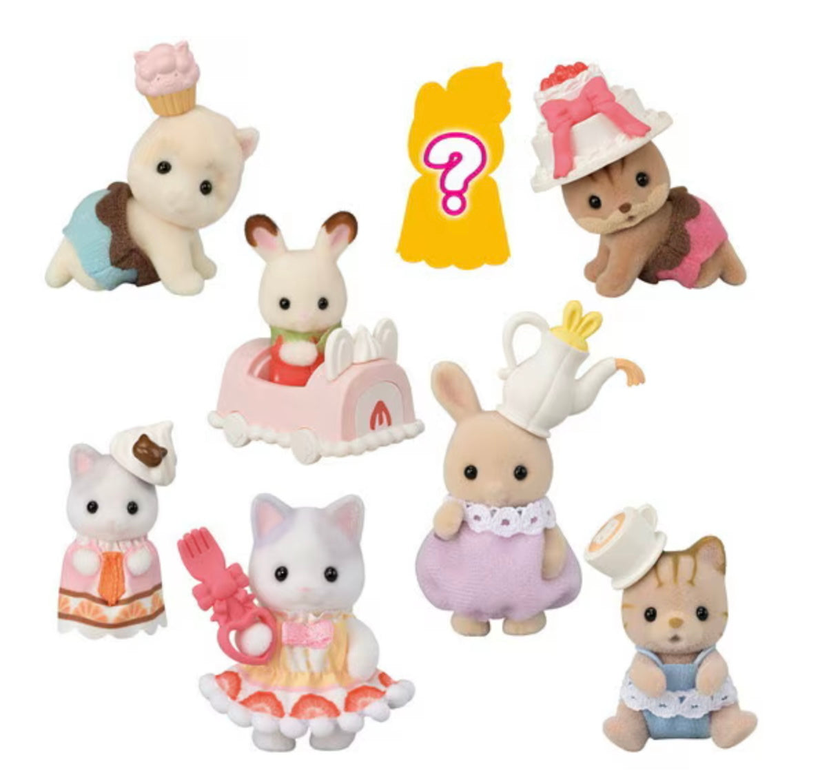 Baby Collectibles Baby Cake Party Series Blind Bag by Calico Critters #CC2199