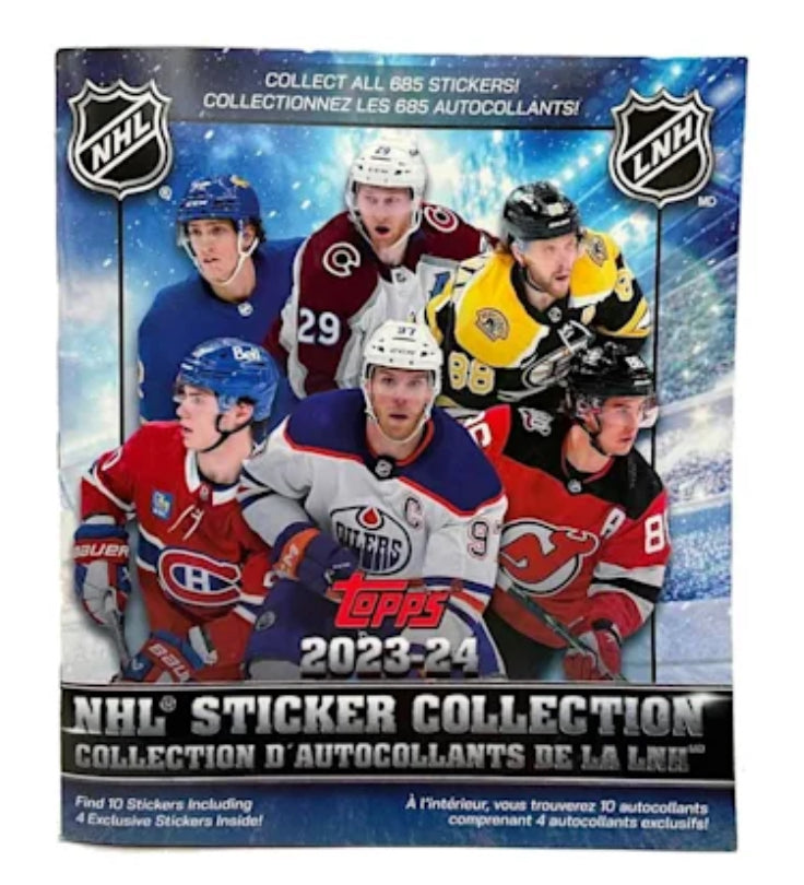 Topps NHL Sticker Collection Album 2023-2024