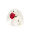 Cream Bunny With Rose by Jellycat #BB6ROSE