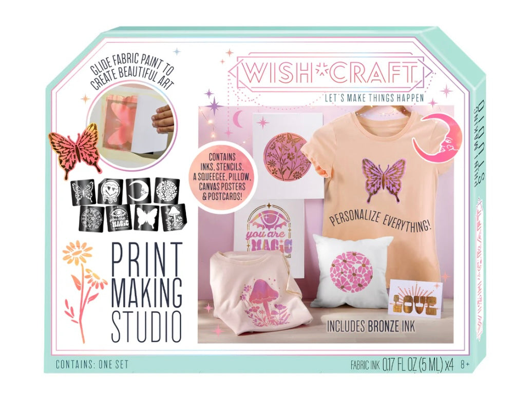 Wish*Craft Print Making Silk Screen Studio by Bright Stripes