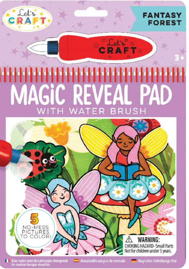 Magic Reveal Pad Fantasy Forest By Bright Stripes